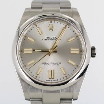  Rolex Oyster Perpetual 41 Ref.124300//Full Set//2021//#KS 