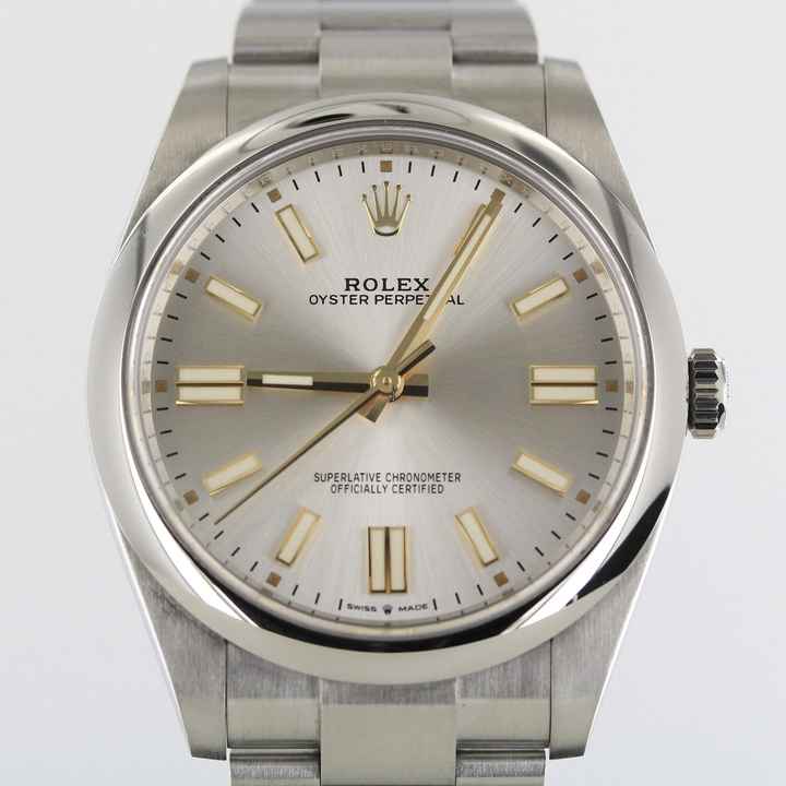  Rolex Oyster Perpetual 41 Ref.124300//Full Set//2021//#KS 