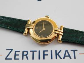 Thumbnail von Cartier Vermeil Tank Le Must Colisee im Top Zustand mit Krokoband