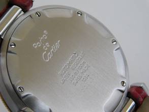 Thumbnail von Cartier Pasha Stahl Gold Automatik 36 mm Herrenuhr mit Krokoband mit original Faltschließe mit original Cartier Band und Schließe