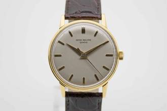 Thumbnail von Patek Philippe Calatrava 3411 mit Box & Stammbuchauszug aus 1960
