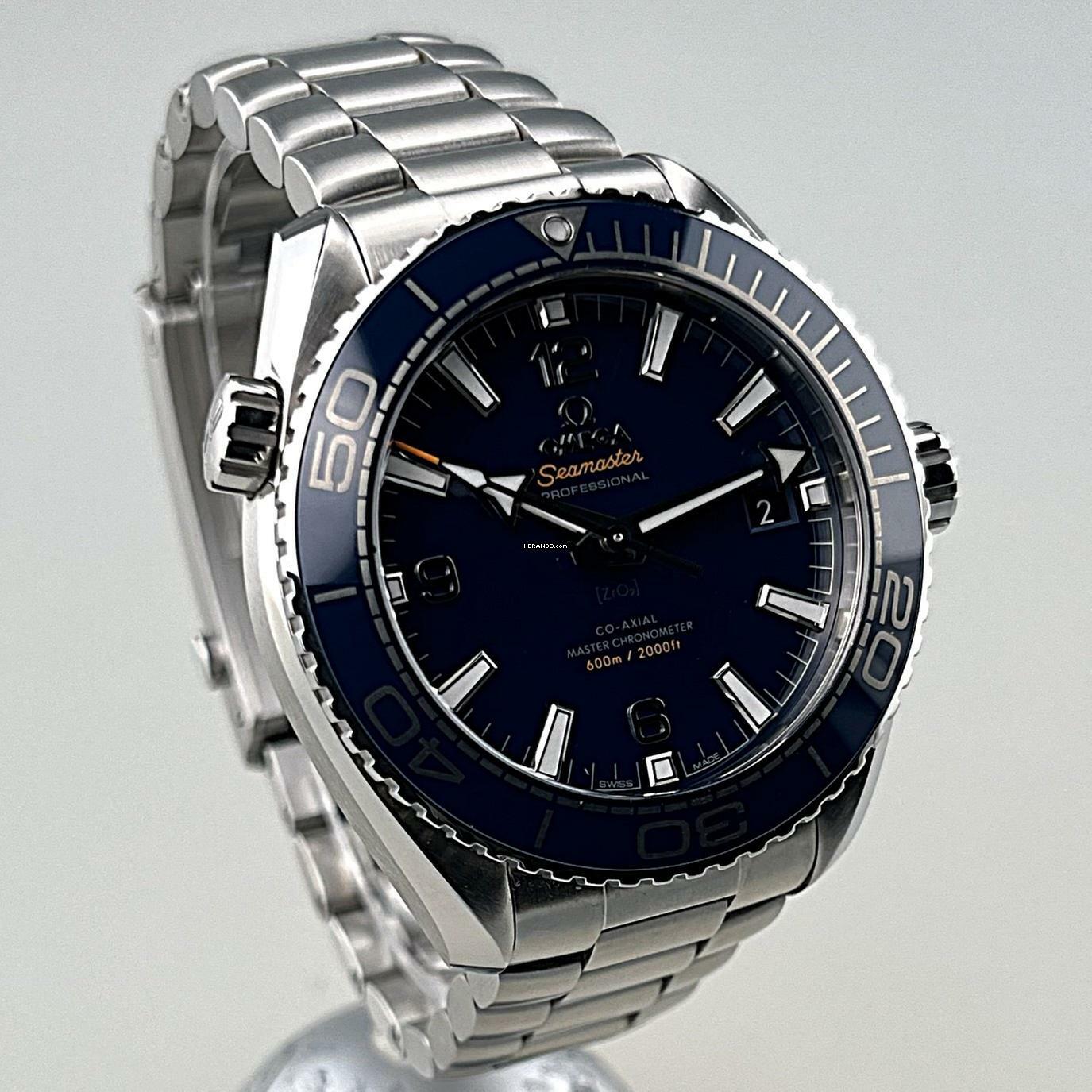 Thumbnail von Omega Seamaster Planet Ocean 600M Co-Axial Master Chronometer Stahl 43,5 mm EK 02/21 Full Set hervorragender Originalzustand (nicht poliert/aufgearbeitet)