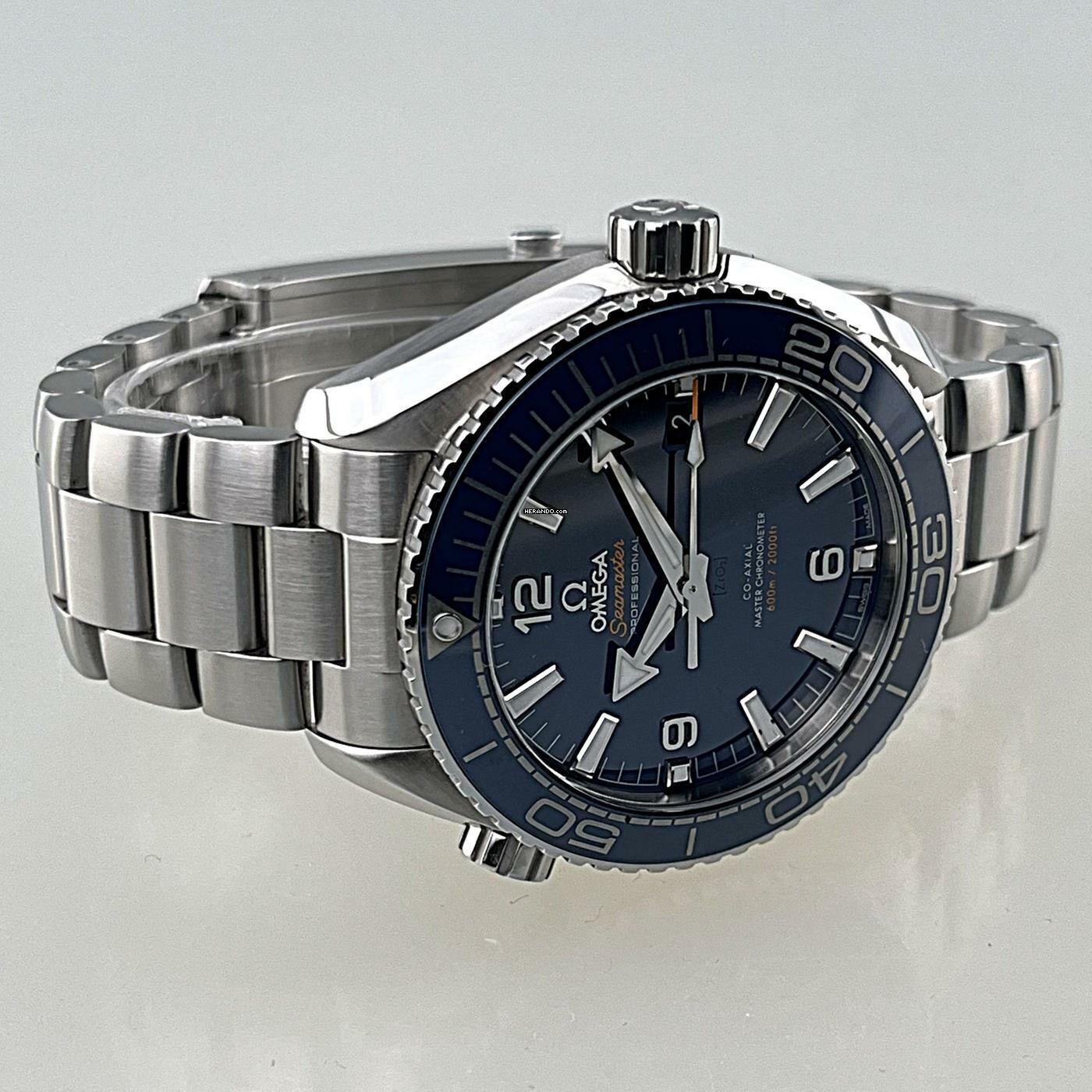 Thumbnail von Omega Seamaster Planet Ocean 600M Co-Axial Master Chronometer Stahl 43,5 mm EK 02/21 Full Set hervorragender Originalzustand (nicht poliert/aufgearbeitet)