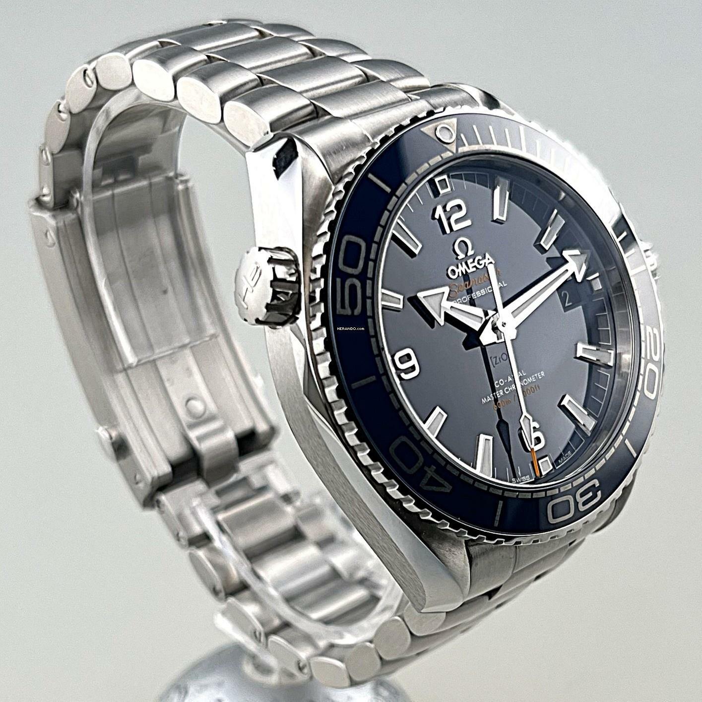 Thumbnail von Omega Seamaster Planet Ocean 600M Co-Axial Master Chronometer Stahl 43,5 mm EK 02/21 Full Set hervorragender Originalzustand (nicht poliert/aufgearbeitet)