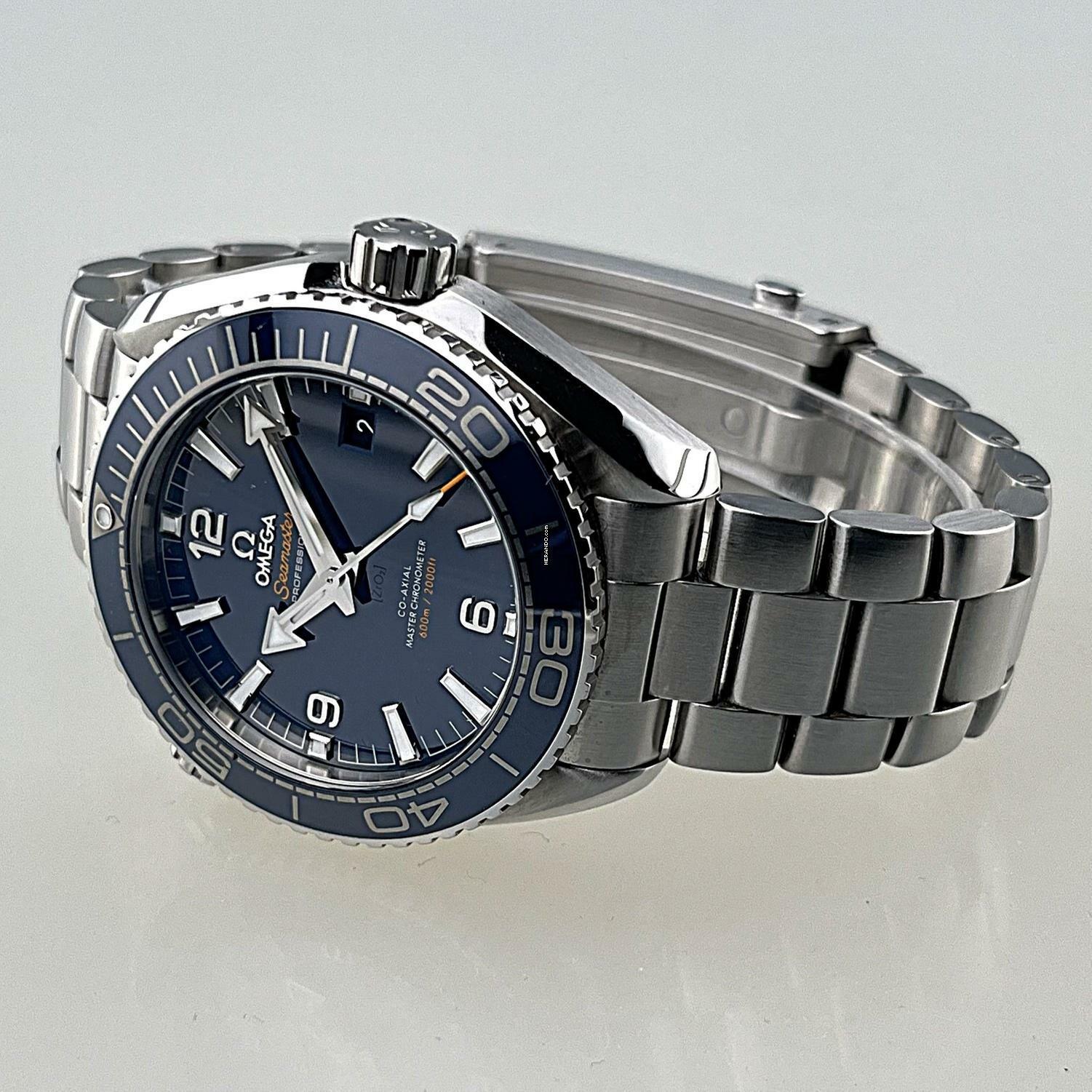 Thumbnail von Omega Seamaster Planet Ocean 600M Co-Axial Master Chronometer Stahl 43,5 mm EK 02/21 Full Set hervorragender Originalzustand (nicht poliert/aufgearbeitet)