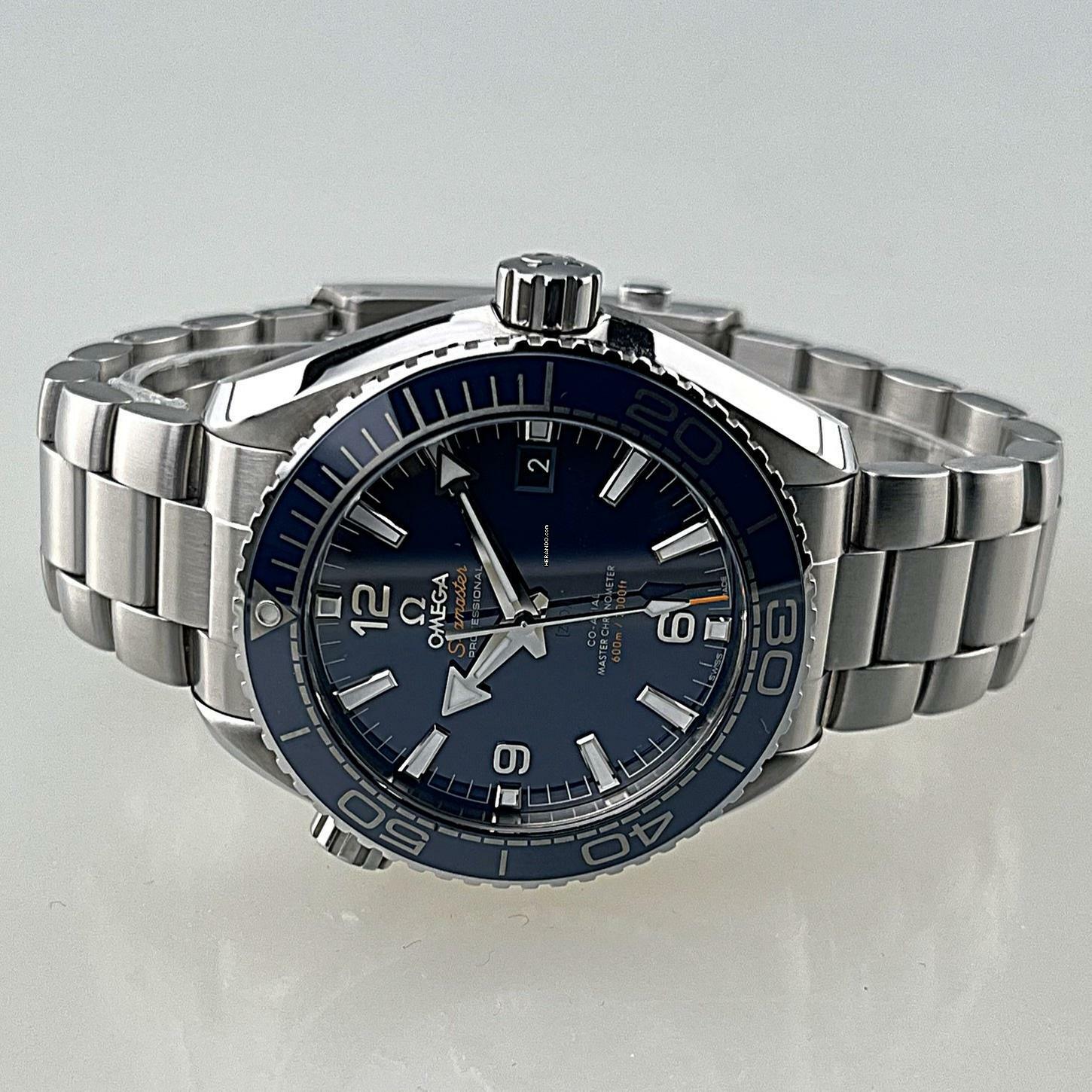 Thumbnail von Omega Seamaster Planet Ocean 600M Co-Axial Master Chronometer Stahl 43,5 mm EK 02/21 Full Set hervorragender Originalzustand (nicht poliert/aufgearbeitet)