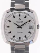 Certina New Art NOS Stainless Steel 1970s 