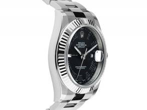 Thumbnail von Rolex Datejust II Ref.116334 2015 LC 100 Full Set wie Neu Vintage Datejust II Stahl 18kt Weißgold