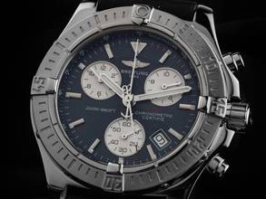 Thumbnail von Breitling Colt Chronograph Blue Ref.A73380 2006 Box sehr gut Vintage Colt Blue Faltschließe
