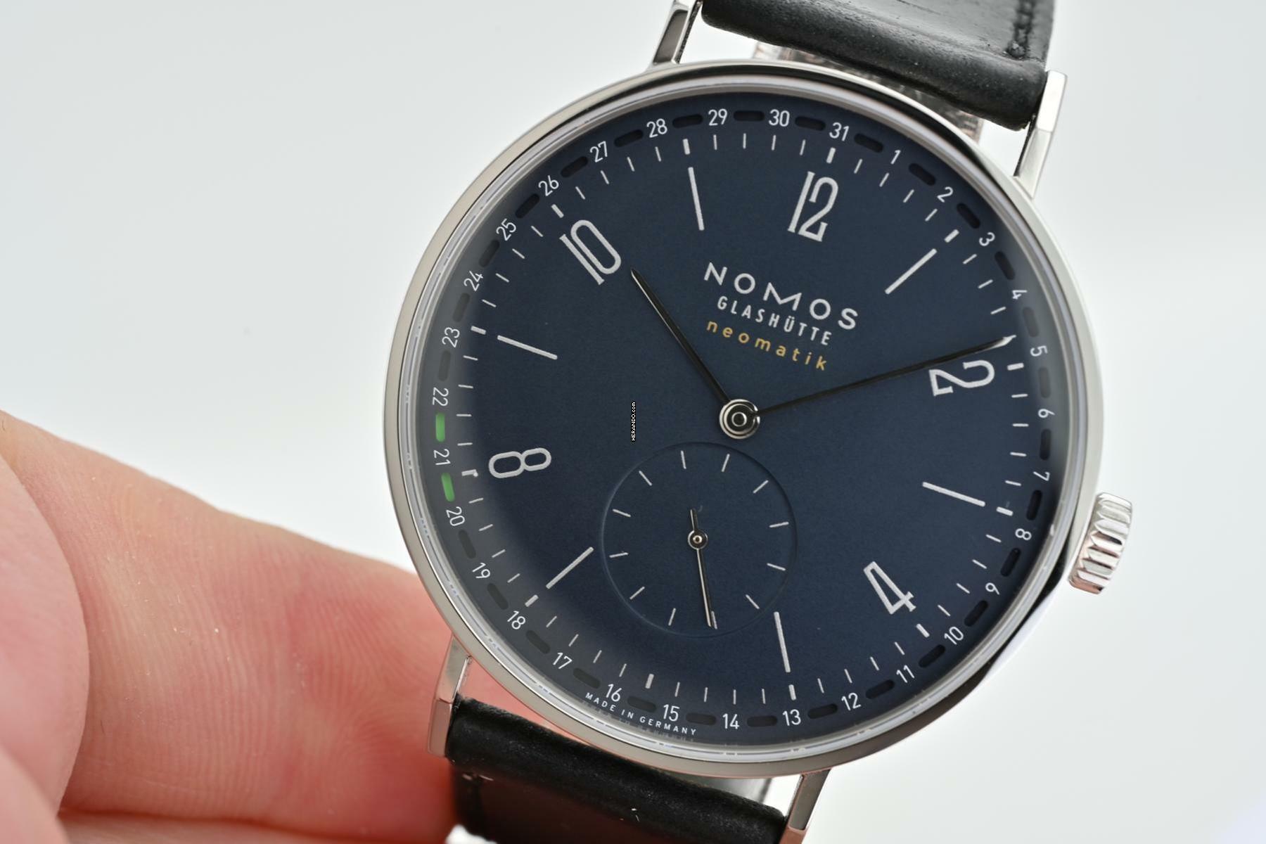 Thumbnail von NOMOS Tangente Neomatik 41 Update Midnight Blue 182
