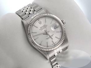 Thumbnail von Rolex Datejust 36 36mm 16234 2001 Stahl Weissgold 750 Automatik Stainless Steel 18kt White Gold Date Just Jubilé-band Chronometer Oyster