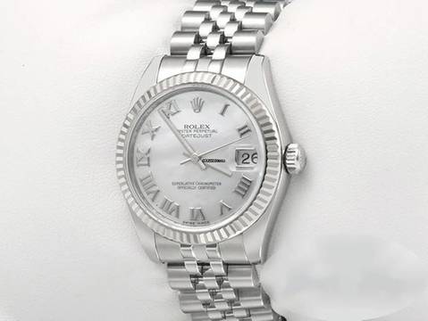  Rolex Datejust 31 31mm 178274 2010 Stahl Weissgold 750 Perlmutt Automatik Stainless Steel 18kt White Gold Jubilé-band Chronometer Oyster 