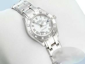 Thumbnail von Rolex Lady-Datejust Pearlmaster 29 80319 Weissgold 750 2005 Lc100 Diamanten Automatik Lady 18kt White Gold