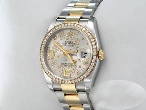 Thumbnail von Rolex Datejust 36 36mm 116243 2011 Stahl Gelbgold 750 Diamanten Automatik Stainless Steel 18kt Yellow Gold Oyster-band Chronometer