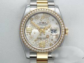 Thumbnail von Rolex Datejust 36 36mm 116243 2011 Stahl Gelbgold 750 Diamanten Automatik Stainless Steel 18kt Yellow Gold Oyster-band Chronometer