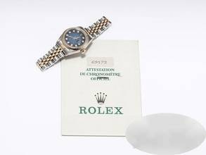 Thumbnail von Rolex Lady-Datejust Edelstahl Gelbgold 750 Diamanten Automatik Gold Stahl Damen Stainless Steel 18kt Yellow Gold Jubilé-band Chronometer Oyster