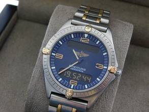 Thumbnail von Breitling Aerospace Titan Gold 40mm Herrenuhr , volles Band alle Glieder