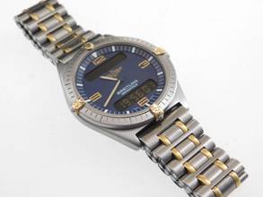 Thumbnail von Breitling Aerospace Titan Gold 40mm Herrenuhr , volles Band alle Glieder