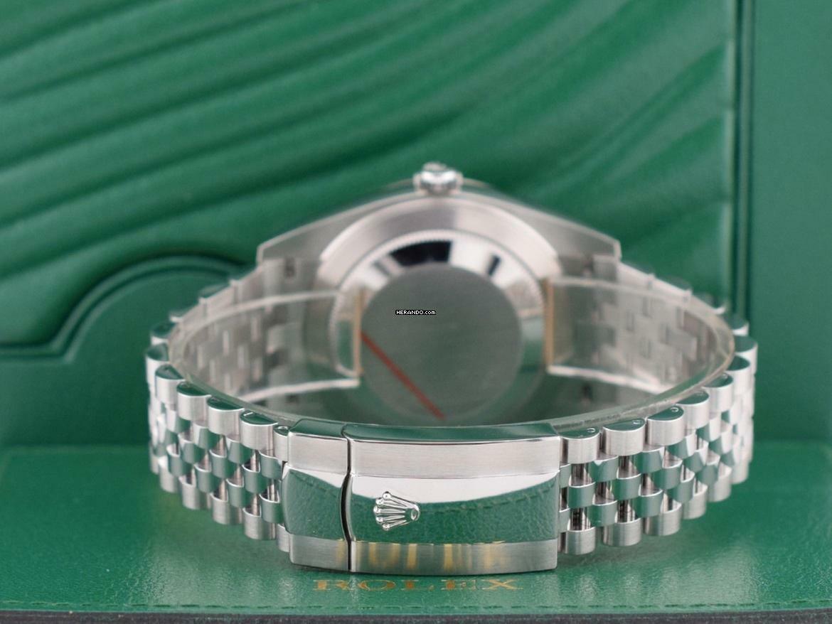 Thumbnail von Rolex Datejust 41 Ii 41mm Motif Blue Dial New