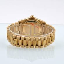 Thumbnail von Rolex Day-Date 36 18078 President Bark Finish black dial yellow gold 18KT Full Set