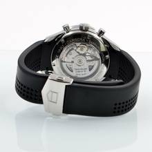 Thumbnail von TAG Heuer Carrera Calibre 16 chronograph CV2014 black dial Rubber strap