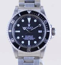 Thumbnail von Rolex Sea-Dweller 2000 Klassiker 1980 Matte Dial Klassiker Taucheruhr B+P