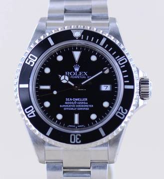  Rolex Sea-Dweller 4000 16600 Klassiker P-Serie SEL Klassiker Taucheruhr Diver 1220meter 