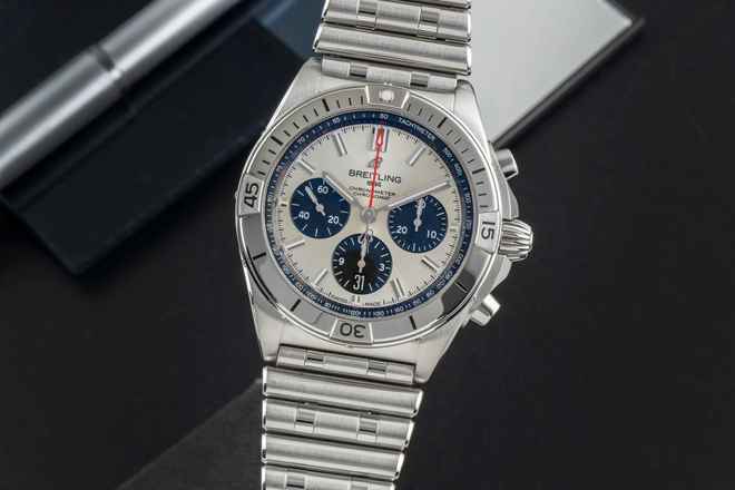  Breitling Chronomat 42 B01 Chronograph Stahl Automatik AB0134101G1A1 