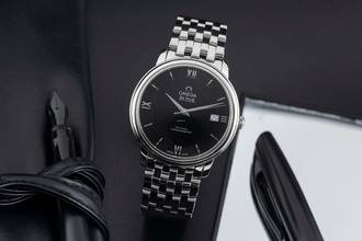 Thumbnail von Omega De Ville Prestige Automatik Stahl Herrenuhr Ref. 424.10.37.20.01.001 B&P