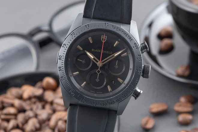  Tudor Fastrider Black Shield Chronograph Automatik Herrenuhr Ref. 42000CN Box 