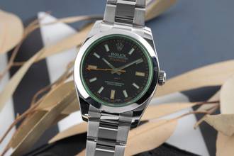 Thumbnail von Rolex Milgauss Edelstahl Automatik Herrenuhr Ref. 116400GV
