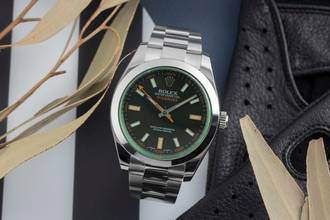 Thumbnail von Rolex Milgauss Edelstahl Automatik Herrenuhr Ref. 116400GV