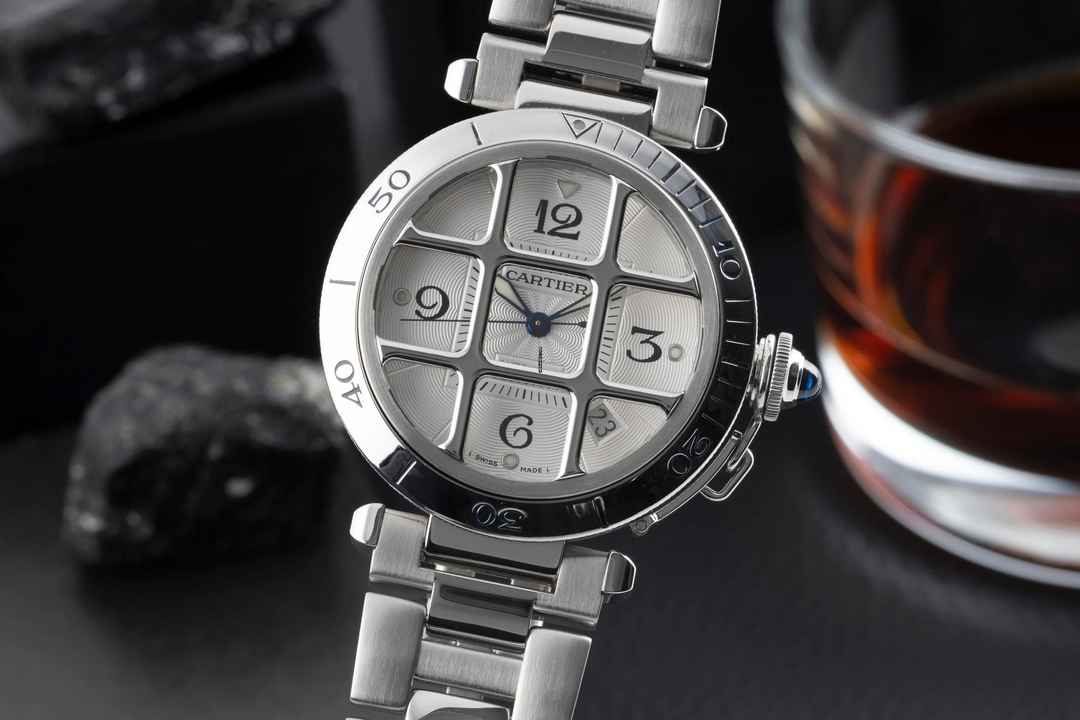  Cartier Pasha de Cartier Plongeur Stahl Automatik Ref. W31040H3 