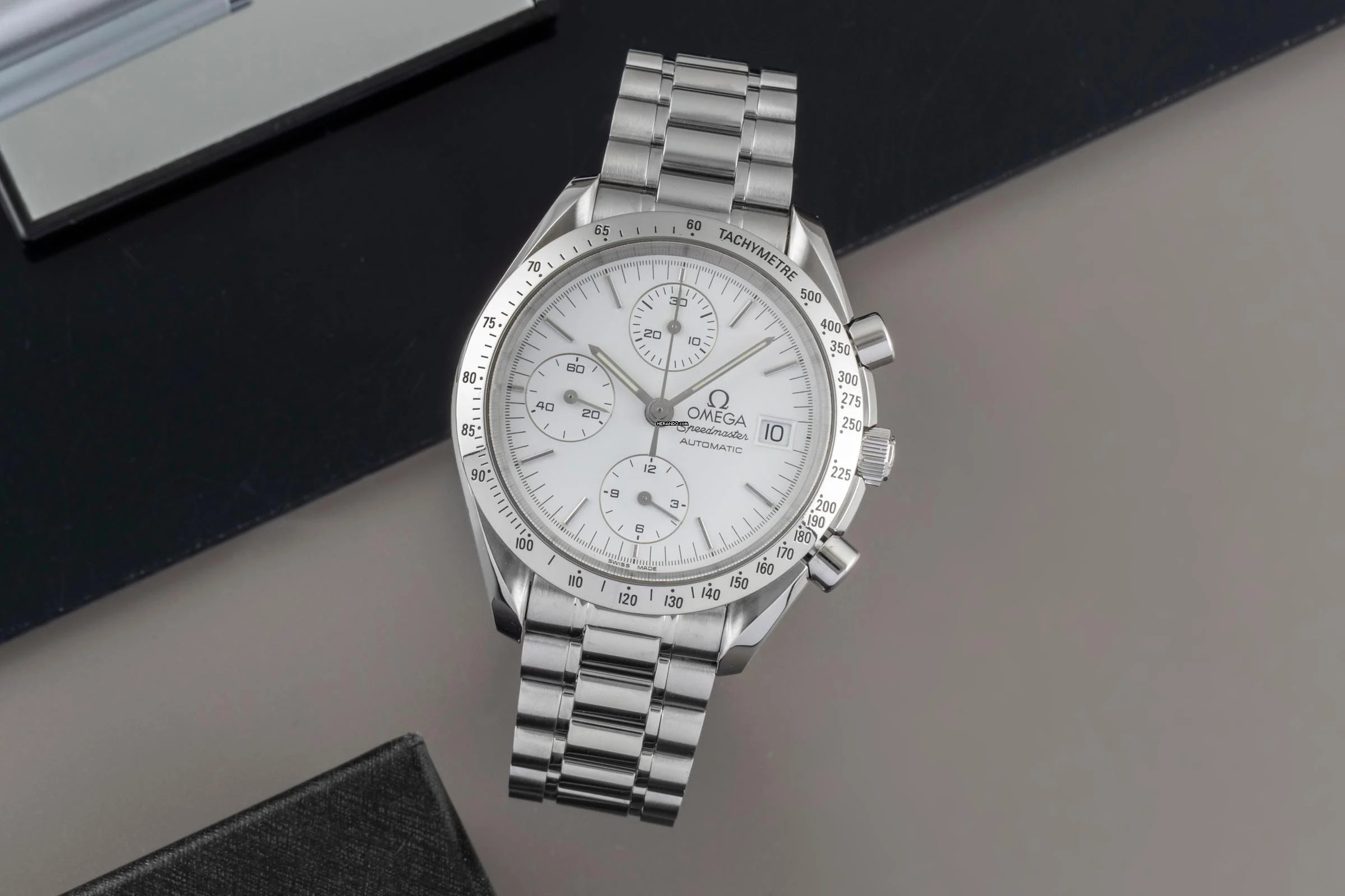  Omega Speedmaster Date Chronograph Automatik Herrenuhr 3511.20.00 
