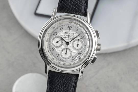  Zenith El Primero Chronograph Stahl Automatik Herrenuhr Ref. 14/01.0240.400 