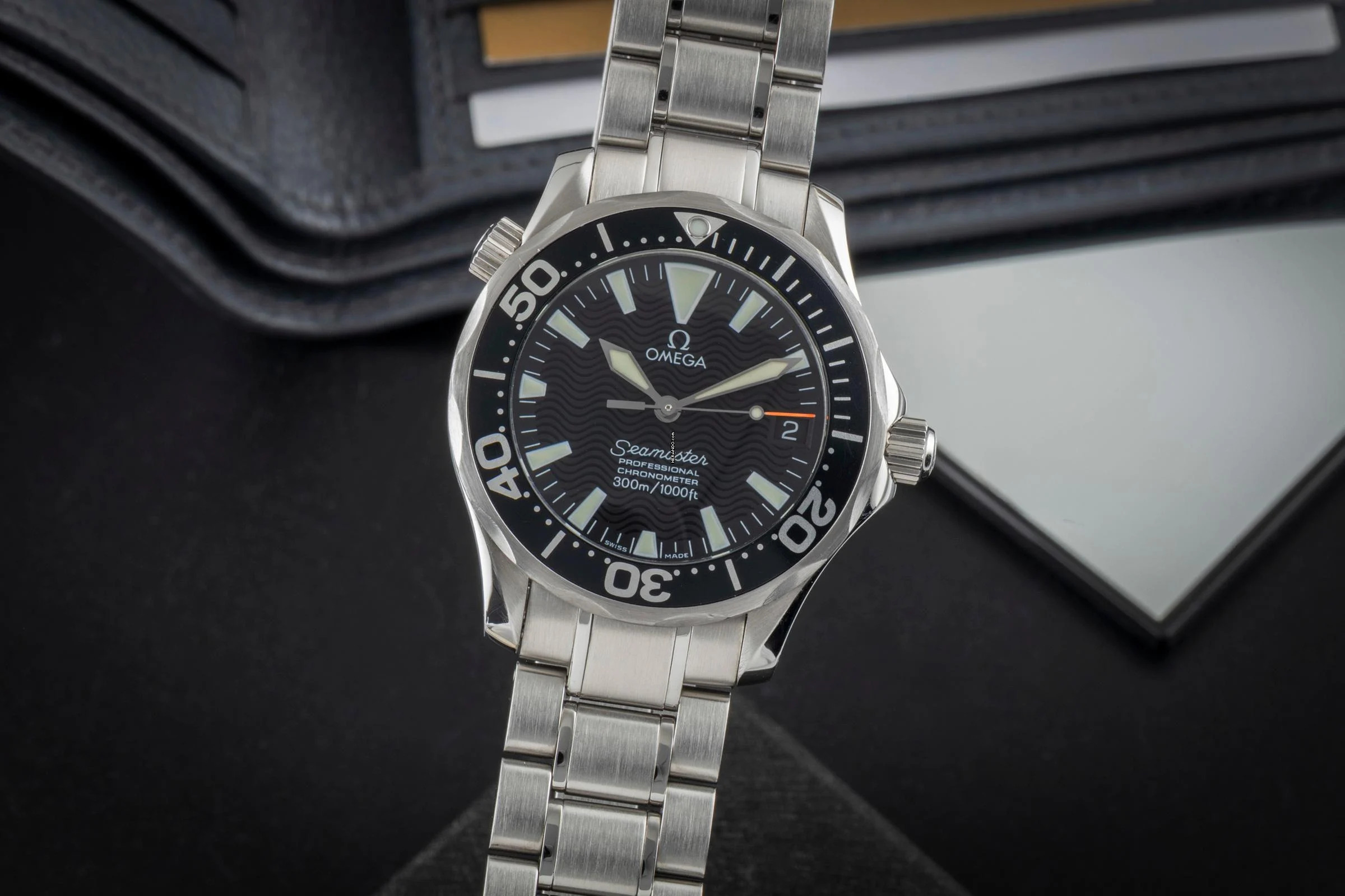  Omega Seamaster Diver 300 M Chronometer Automatik Edelstahl Herrenuhr Ref. 2252.50.00 
