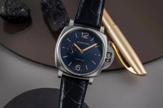 Thumbnail von Panerai Luminor Due Blue Automatik Titan Herrenuhr Ref. PAM00927