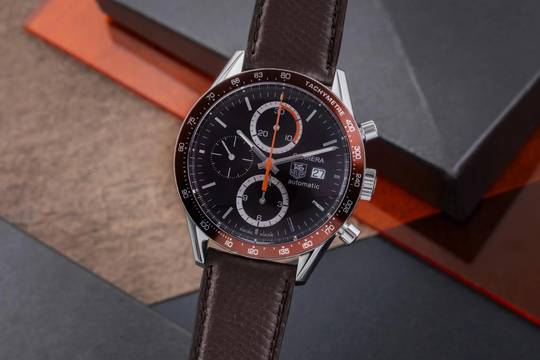  TAG Heuer Carrera Calibre 16 Chronograph Stahl Automatik Herrenuhr Ref. CV2013-0 