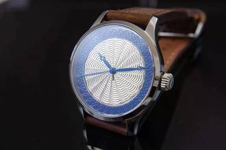 Thumbnail von Trenyo Freehand Double Guilloche Dial with 925 silver