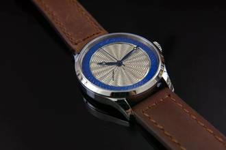 Thumbnail von Trenyo Freehand Double Guilloche Dial with 925 silver