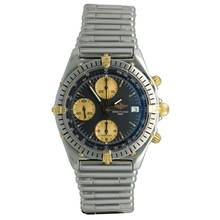 Thumbnail von Breitling Chronomat Black Dial Ref 81950 - Rouleaux Bracelet