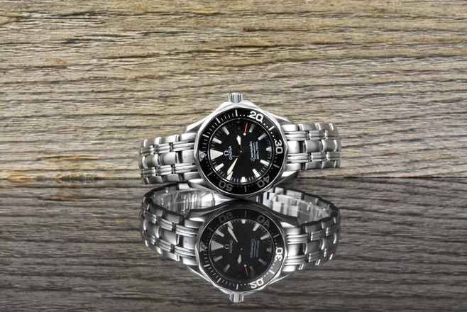  Omega Seamaster Diver 300 M Quarz Lady 2282.50 Black Dial - Vintage 