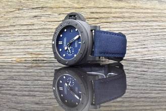 Thumbnail von Panerai Submersible Quarantaquattro Carbotech Blu Abisso PAM01232 ungetragen - 2025