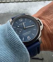 Thumbnail von Panerai Luminor GMT Automatic Navy Blue - Carbon & Titanium - Neuwertig & Automatik B&P