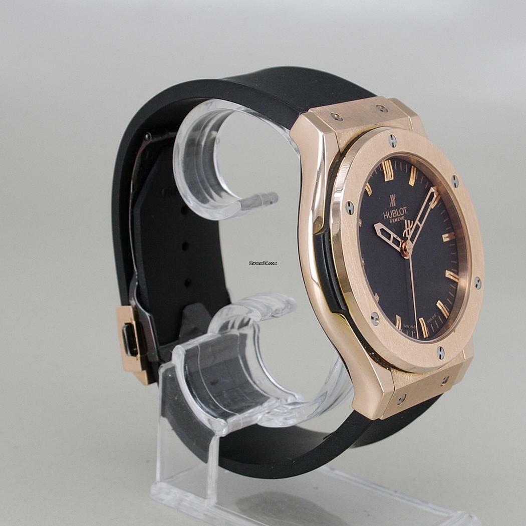 Thumbnail von Hublot Classic Fusion 18k Rotgold Kautschuk Faltschliesse Automatik Ø 45 mm