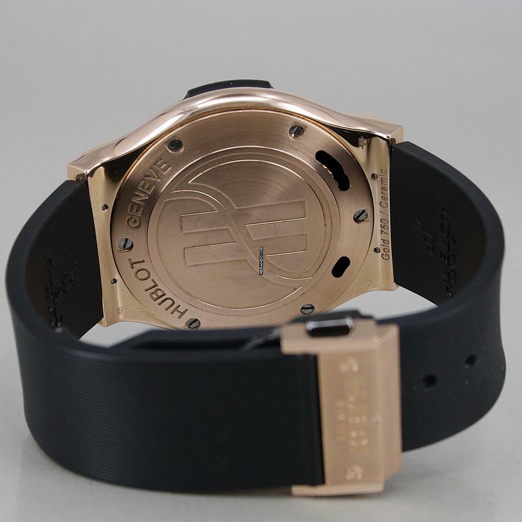 Thumbnail von Hublot Classic Fusion 18k Rotgold Kautschuk Faltschliesse Automatik Ø 45 mm