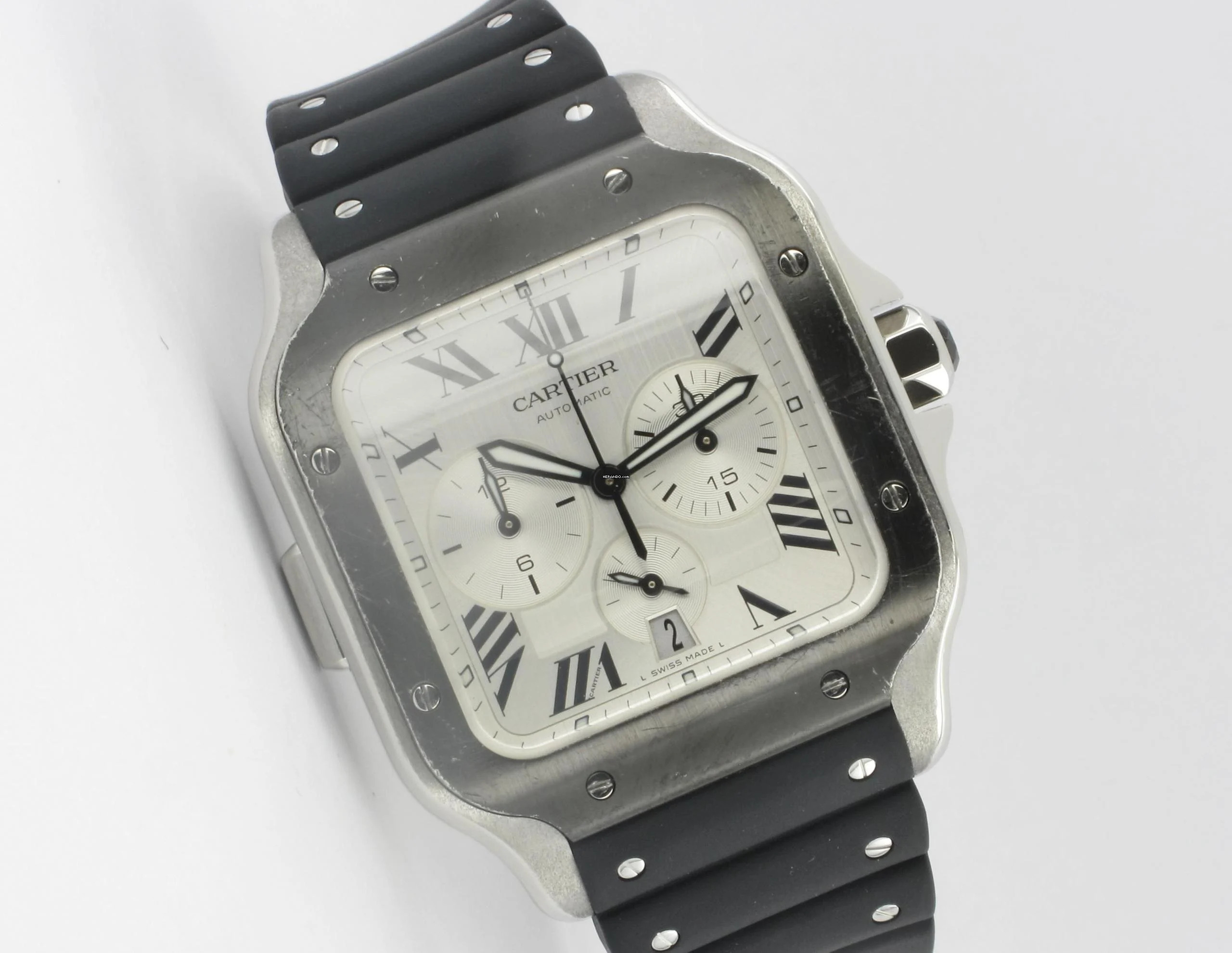 Thumbnail von Cartier Santos Chronograph 43mm XL Modell