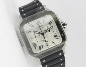 Thumbnail von Cartier Santos Chronograph 43mm XL Modell
