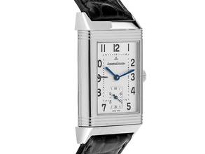 Thumbnail von Jaeger-LeCoultre Reverso Grande Taille großes Model Ref.270862 1996 Full Set wie Neu Vintage Reverso Grande Taille GM großes Modell Krokoleder Faltschließe