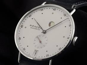 Thumbnail von NOMOS Metro Datum Gangreserve Glashütte Metro Date Ref.1101 2026 Full Set Neu Metro Date Gangreserve